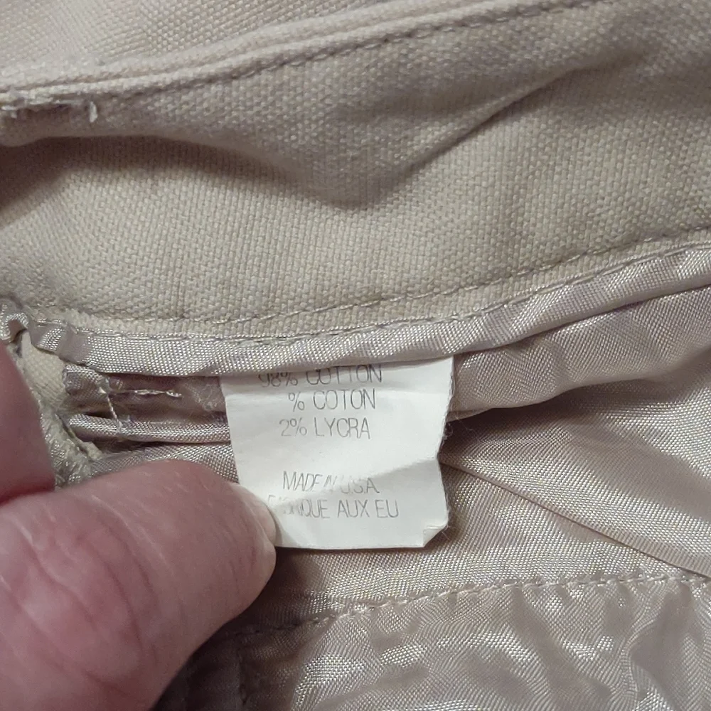 Theory Palmer Khaki Bermuda Shorts